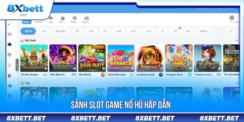 8XBET 11 Slot game tại 8XBET tập trung vào trải nghiệm nhanh